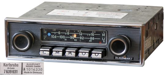 Blaupunkt Karlsruhe de Luxe