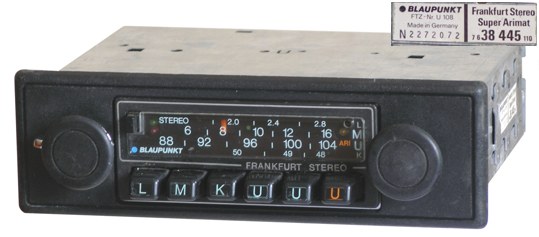 Blaupunkt Frankfurt Stereo Super Arimat