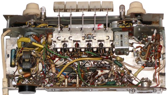 Philips Philetta B2D03A Chassis Unterseite