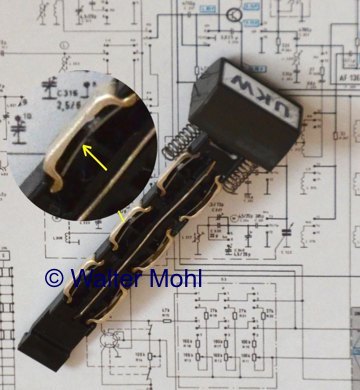 Telefunken Bajazzo TS101 UKW-Tastenschieber