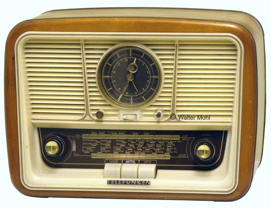 Telefunken Jubilate Uhrenradio