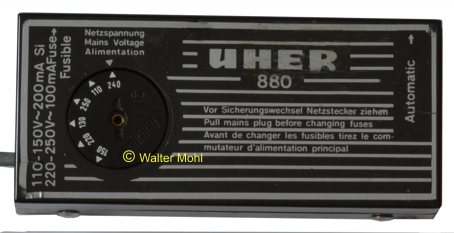 Netzteil 880 NT zu Uher 4000 Report